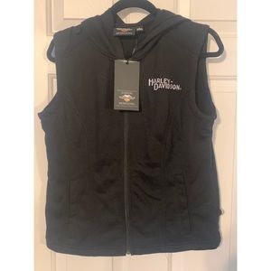 Harley Davidson Soft Shell Vest with hood